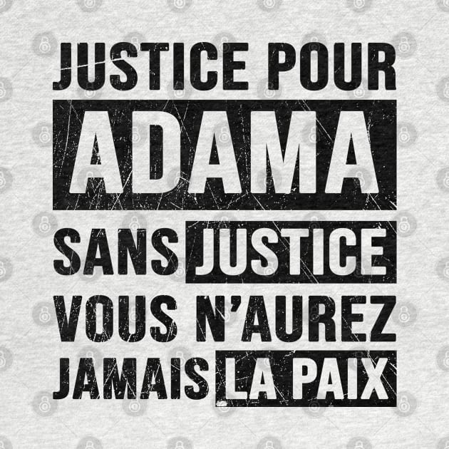 Justice Pour ADAMA by CF.LAB.DESIGN